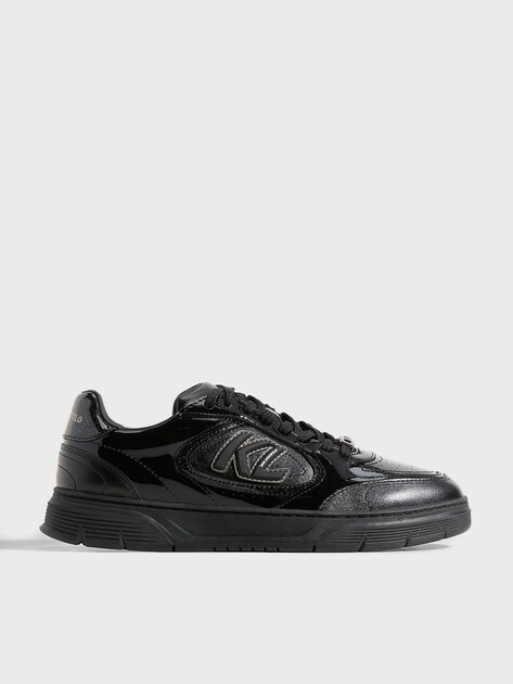 Женские кеды KARL LAGERFELD, Артикул KL63025(K), черный | 5023106. Ракурс 1