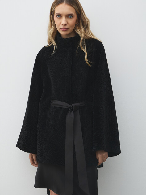Женская шуба  MAISON DAVID, Артикул ARIN_ASTR, черный | 5046279. Ракурс 1
