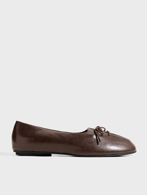 Женские балетки TENDANCE, Артикул YS-58252A-8, темно-коричневый | 5049923. Ракурс 1