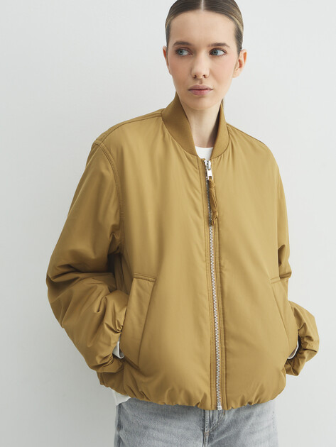 Женский бомбер MARC O'POLO, Артикул 5000007726, светлый хаки | 5051270. Ракурс 1