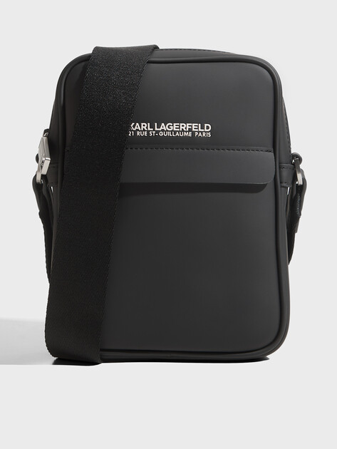 Мужская сумка  KARL LAGERFELD k/essential rsg crossbody, Артикул B3M30275, черный | 5059425. Ракурс 1