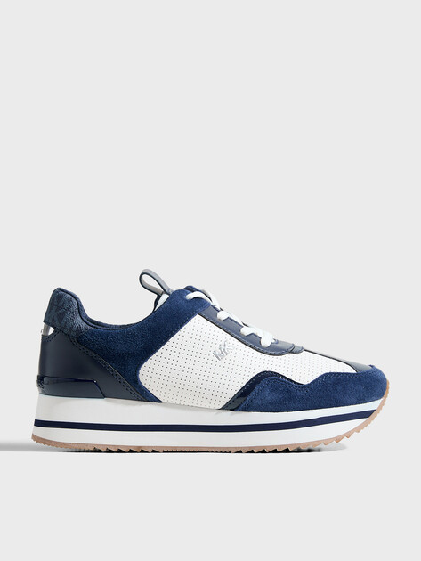 Женские кроссовки MICHAEL KORS RAINA TRAINER, Артикул 43R6RNFS1L(K), темно-синий | 5064523. Ракурс 1
