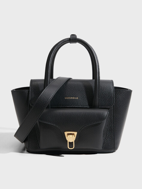 Женский тоут COCCINELLE HANDBAG GRAINED LEATHER, Артикул E1 T8A 18 03 01, черный | 5065653. Ракурс 1
