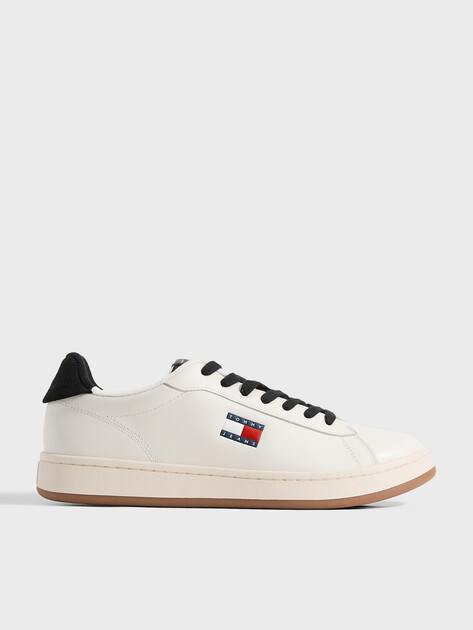 Мужские кеды TOMMY JEANS, Артикул EM0EM01596(K), белый | 5073387. Ракурс 1