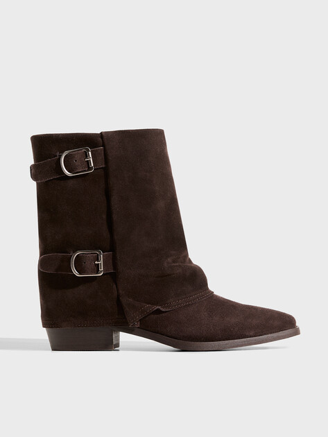 Женские казаки TENDANCE, Артикул GL1205-01, темно-коричневый | 5080522. Ракурс 1