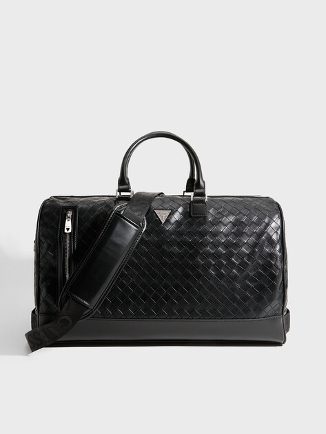 Мужская дорожная сумка GUESS TORINO DUFFLE BAG, Артикул TMTOWOP6334, черный | 5094538. Ракурс 1