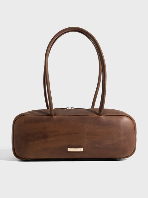 Женская сумка  MAISON DAVID, Артикул JASMINE, каштановый | 5096132. Ракурс 1