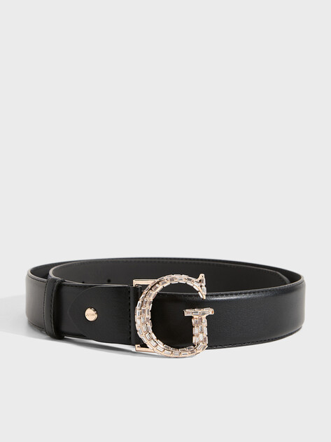 Женский ремень GUESS ADJ AND NOT REV PANT BELT H.35, Артикул BW9367P6335, черный | 5096388. Ракурс 1