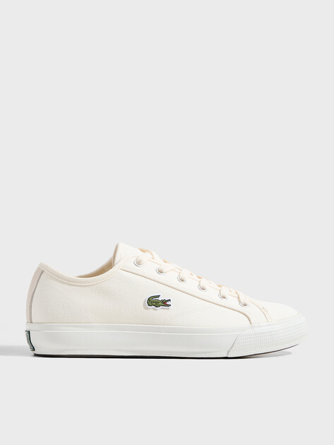 Мужские кеды LACOSTE BACKCOURT 125 1 CMA, Артикул 749CMA0017, молочно-белый | 5100983. Ракурс 1