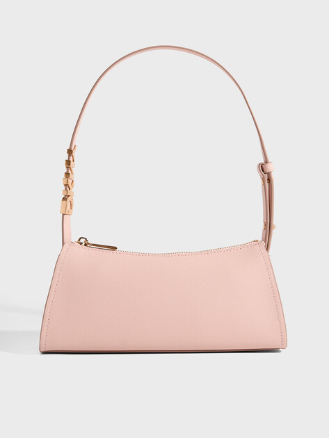 Женская сумка  DKNY AVRIL TZ SHOULDER BA, Артикул R433YG57(K), светло-розовый | 5108982. Ракурс 1