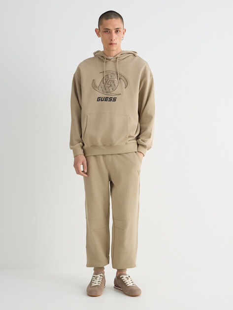Спортивная одежда GUESS KELE CUFFED PANT Z6RB03K9YI1 СЕРО-БЕЖЕВЫЙ
