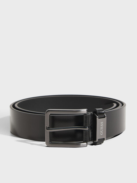 Мужской ремень GUESS BELT H35, Артикул BM7958P6435, черный | 5163802. Ракурс 1