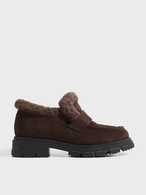 Женские лоферы TENDANCE, Артикул YS-58337A-2, темно-коричневый | 5189087. Ракурс 1