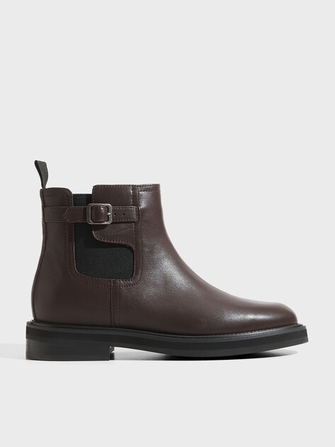Женские челси TENDANCE, Артикул YS-58356-52, темно-коричневый | 5189683. Ракурс 1