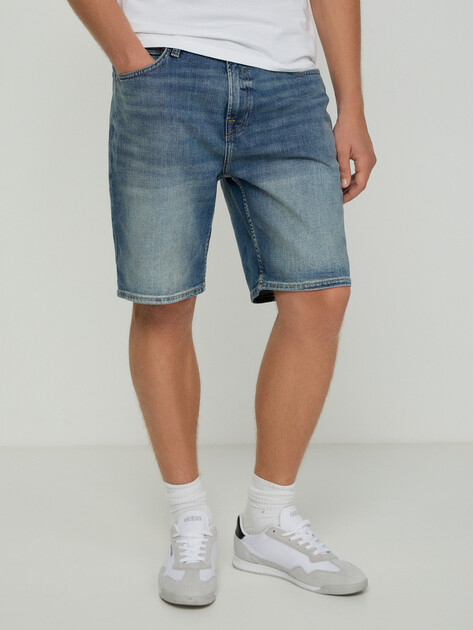 Мужские шорты GUESS RODEO SHORT, Артикул M6GD27D0777, темно-синий | 5210539. Ракурс 1