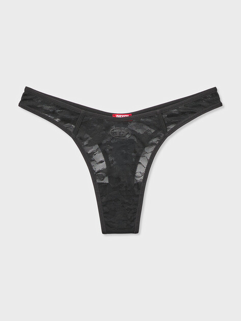 Женские трусы DIESEL MICRO-PUNCHY-UTLT, Артикул A23327, черный | 5212390. Ракурс 1