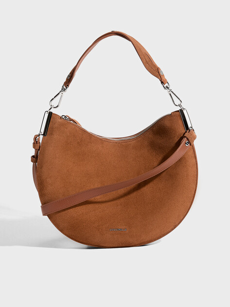 Женская сумка  COCCINELLE HANDBAG SUEDE LEATHER, Артикул E1 QKG 13 02 01, светло-коричневый | 5242959. Ракурс 1