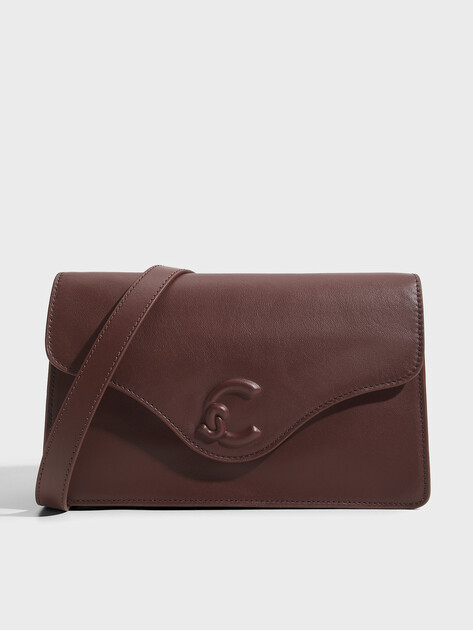 Женская сумка  COCCINELLE HANDBAG SMOOTH LEATHER, Артикул E1 VJF 12 02 01, розовато-коричневый | 5243043. Ракурс 1
