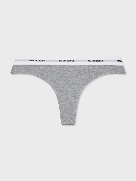 Женские трусы GUESS JEANS GJ THONG, Артикул W4BZ29KBBU1, светло-серый | 5256597. Ракурс 1