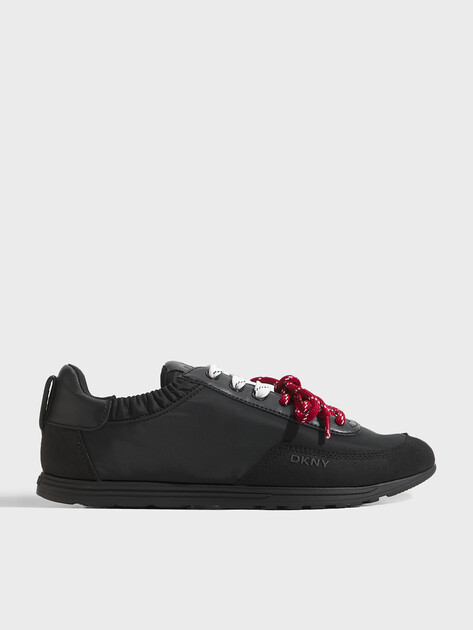 Женские кеды DKNY ARIANNA - LACE UP SNEAKER, Артикул K3600076(K), черный | 5263175. Ракурс 1