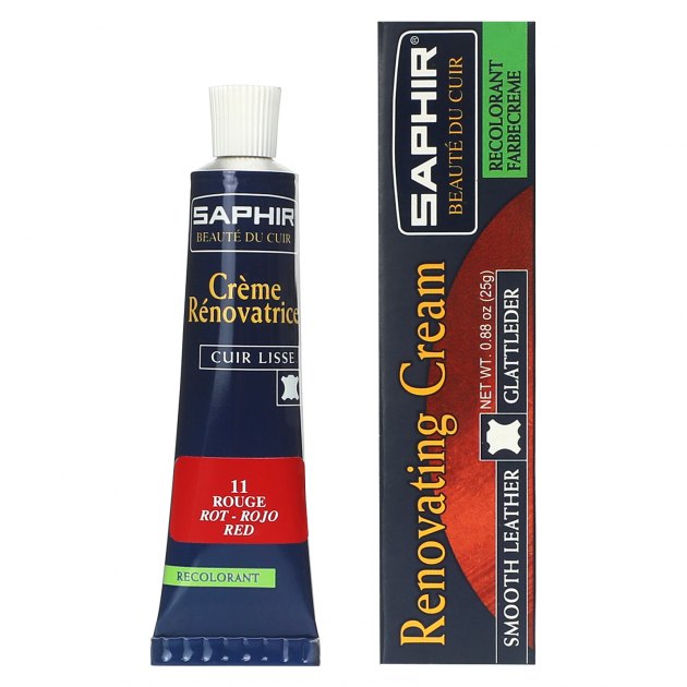 Крем "жидкая кожа" SAPHIR, Артикул CREME RENOVATRICE, красный | 867584. Ракурс 1