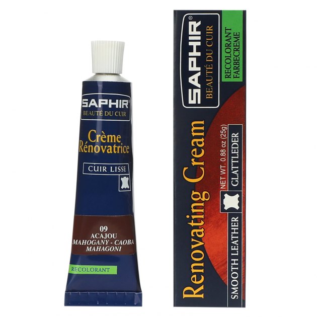 Крем "жидкая кожа" SAPHIR, Артикул CREME RENOVATRICE, красно-коричневый | 867588. Ракурс 1