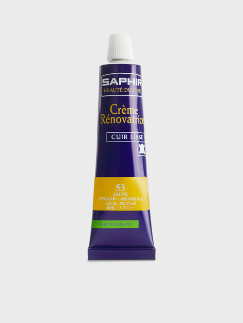 Крем "жидкая кожа" SAPHIR, Артикул CREME RENOVATRICE, темно-желтый | 867606. Ракурс 1
