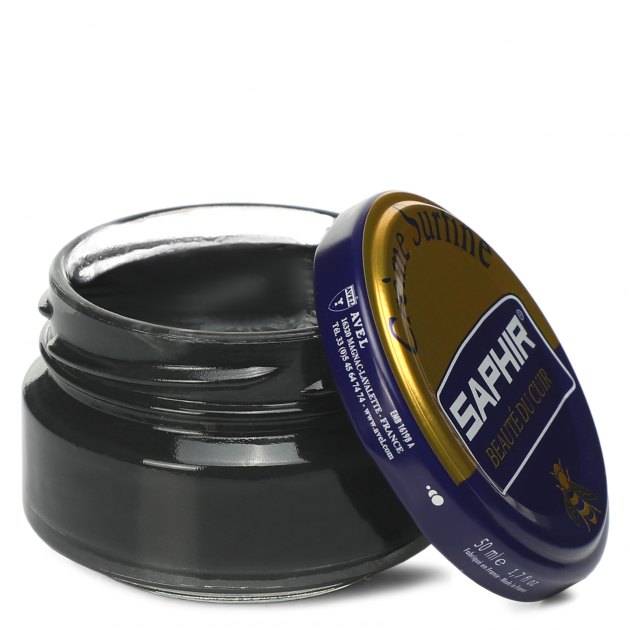 Крем для гладкой кожи SAPHIR, Артикул SURFINE, темно-серый | 869006. Ракурс 1