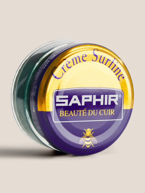 Крем для гладкой кожи SAPHIR, Артикул SURFINE, темно-зеленый | 869041. Ракурс 1