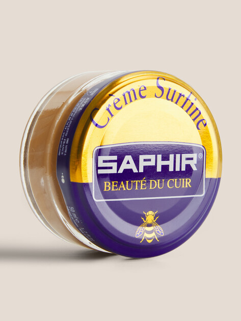 Крем для гладкой кожи SAPHIR, Артикул SURFINE, светло-коричневый | 869055. Ракурс 1
