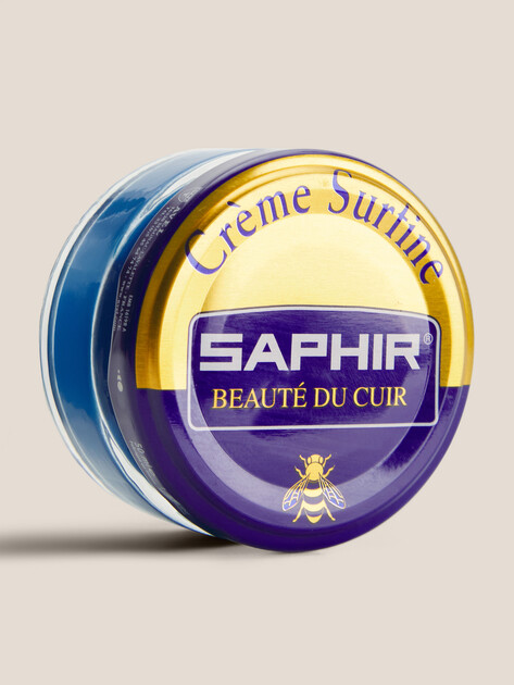 Крем для гладкой кожи SAPHIR, Артикул SURFINE, светло-синий | 869056. Ракурс 1