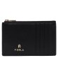 FURLA FURLA CAMELIA M ZIPPED CARD CASE черный